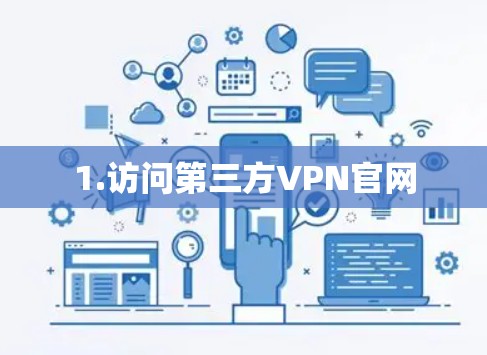 1.访问第三方VPN官网 1.访问第三方VPN官网