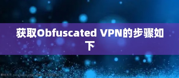 获取Obfuscated VPN的步骤如下 获取Obfuscated VPN的步骤如下