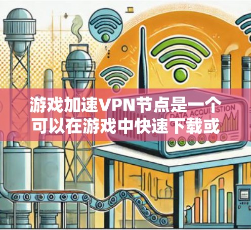 游戏加速VPN节点是一个可以在游戏中快速下载或上传游戏资源的VPN服务。这些节点通常由VPN公司提供,允许玩家在游戏过程中快速访问游戏资源,减少下载时间或网络延迟 游戏加速VPN节点是一个可以在游戏中快速下载或上传游戏资源的VPN服务。这些节点通常由VPN公司提供,允许玩家在游戏过程中快速访问游戏资源,减少下载时间或网络延迟