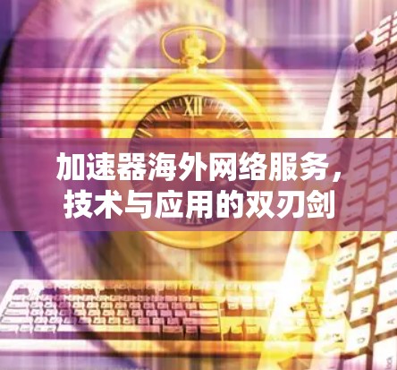 加速器海外网络服务，技术与应用的双刃剑